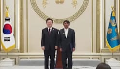 Nelayan Sugianto, WNI penyelamat 7 lansia di Korsel, terima penghargaan dari Presiden Lee Jae Myung