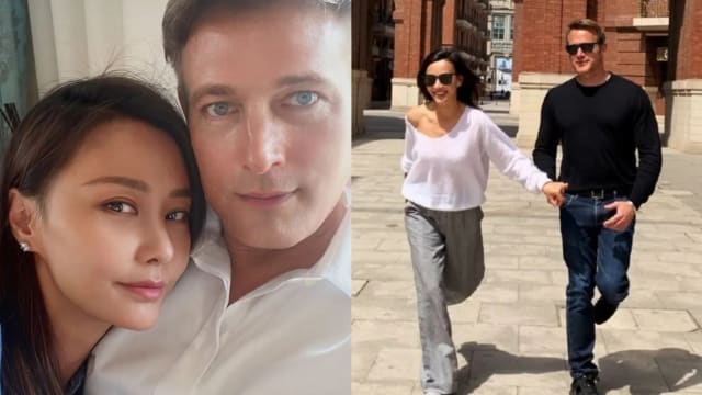 吴奇隆前妻中秋晒幸福　改嫁洋老公，愿为对方去死