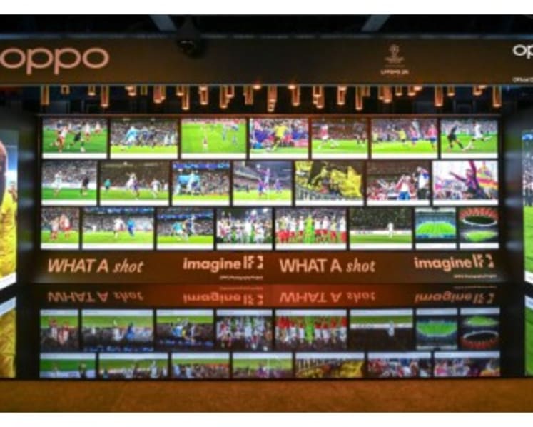 OPPO Scores Unforgettable Experiences with Global Brand Ambassador Kaká at the UEFA Champions League Final 2024