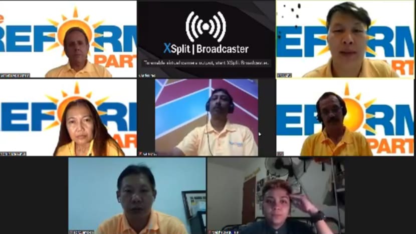 Reform Party unveils potential slate of 7 candidates for upcoming GE