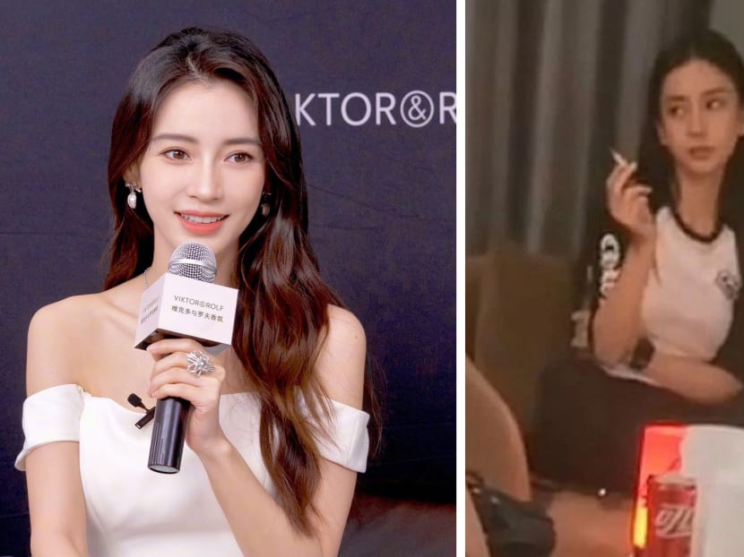Murder Mystery Game Room Staff Secretly Films Angelababy Smoking 