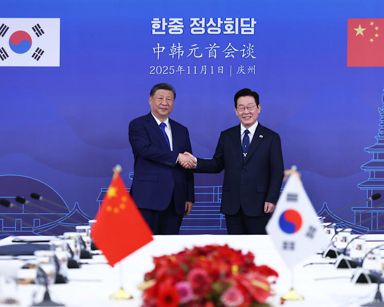 South Korean president lands in China, hoping to sidestep Taiwan tensions