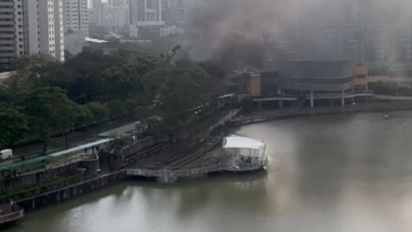 Car catches fire along Bukit Panjang Road, no injuries reported