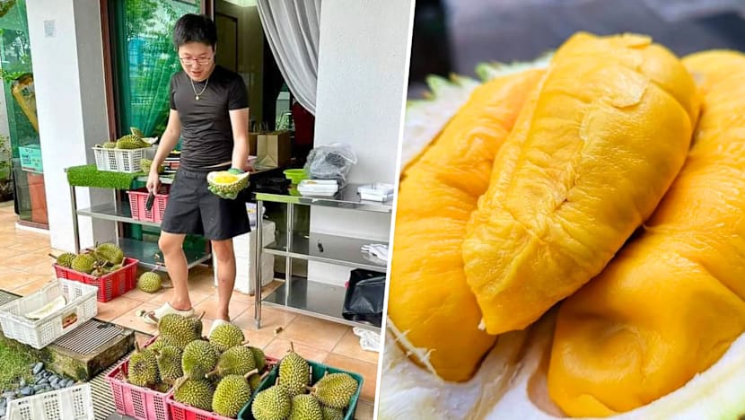 Property Agent Runs Durian Stall From Parents’ Semi-Detached Home In Pasir Ris