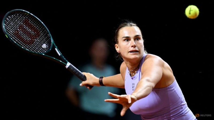 Sabalenka dials up tension by using phone to photograph contested mark