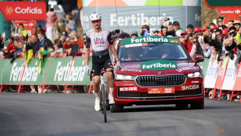 Australian Vine solos to Vuelta stage six win, Traeen takes red jersey