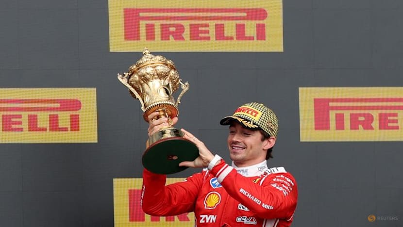 Leclerc wins British GP as F1 leader Antonelli fails to score