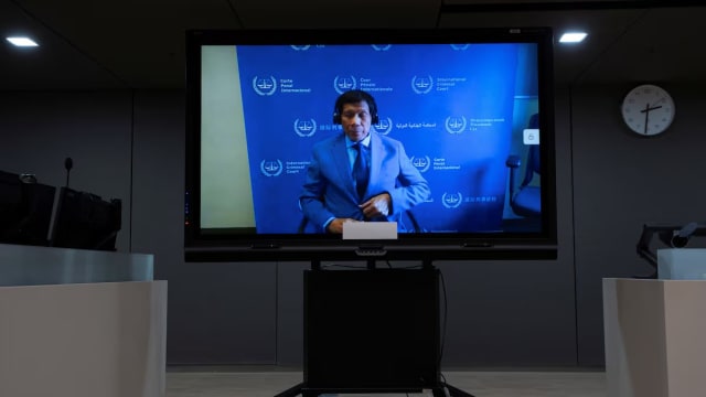 杜特尔特向国际刑事法院申请 暂时获保到另一国家