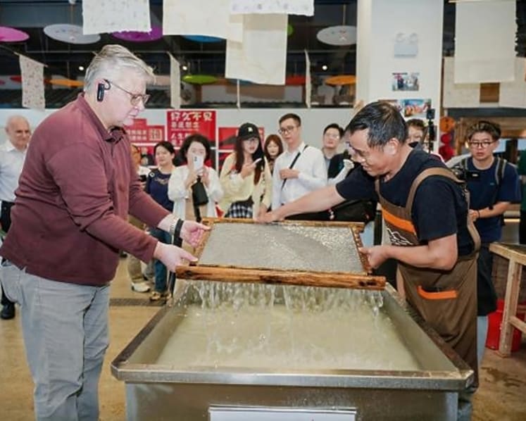 From Xuan Paper to Xidi Village: Diplomats in China Explore Anhui's Cultural Heritage
