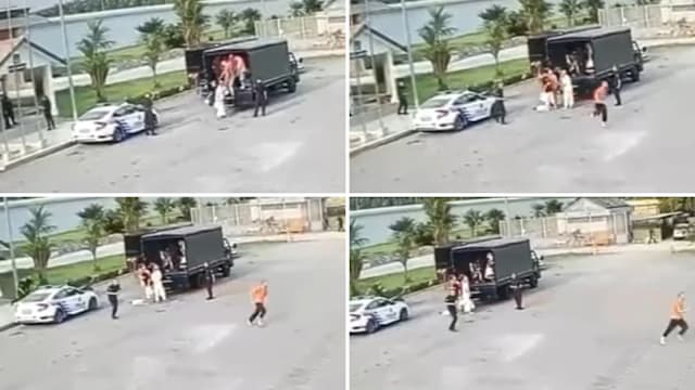 性侵儿童嫌犯脱逃 马国警员未上手铐遭网民抨击