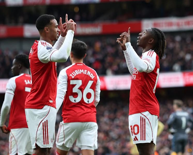 Eze scores winner for Arsenal against former side Palace