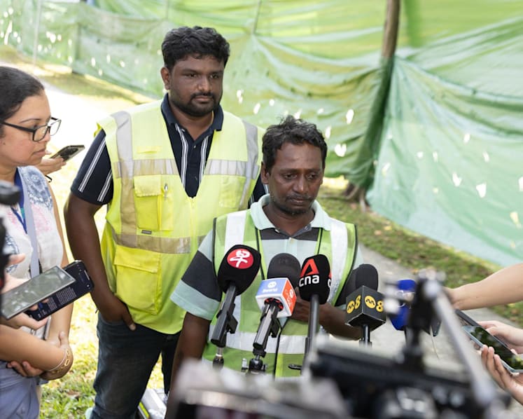 Commentary: The most fitting reward for migrant workers who rescued driver from Tanjong Katong sinkhole