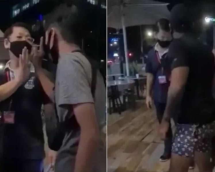 Police investigating abuse of Covid-19 safe-distancing officer at Lau Pa Sat