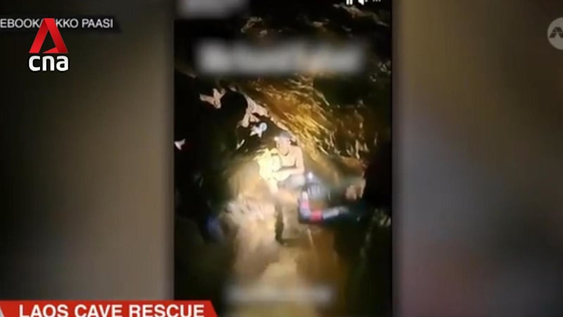 Rescue teams find 5 trapped in Laos cave alive, search continues 