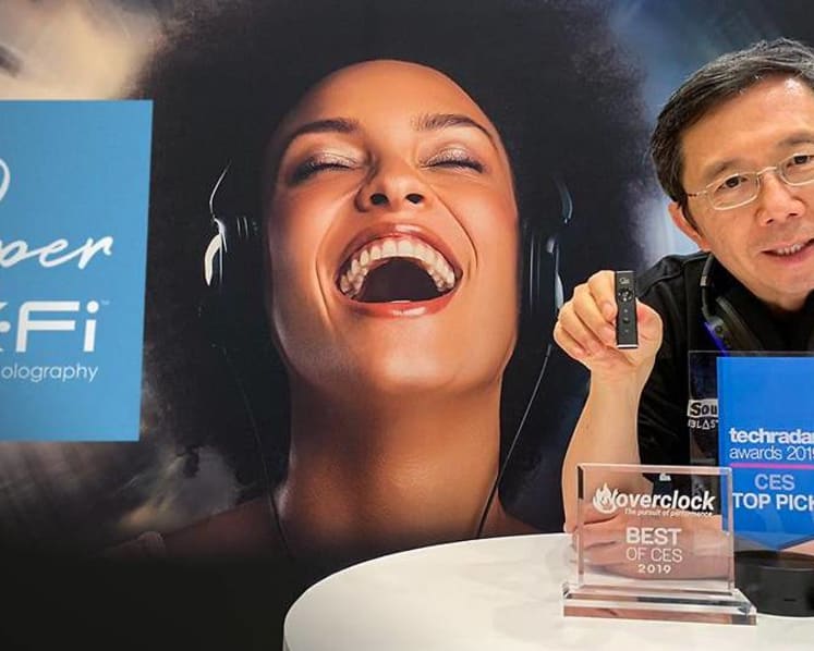 Creative shares spike following news of CEO Sim Wong Hoo’s death
