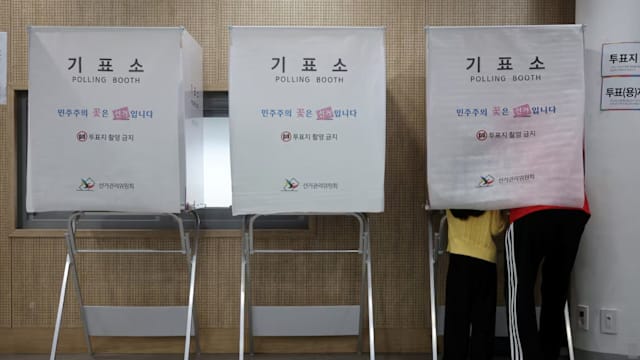 韩国举行地方选举 被视为李在明执政后首个政治风向标