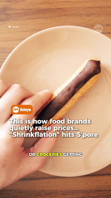 Shrinkflation is affecting everyday items in Singapore, with products like coffee, shampoo and snacks seeing reduced sizes while prices remain unchanged. According to the Singapore Department of Statistics, rising costs such as raw materials, energy and transport are pushing companies to adjust product sizes instead of increasing prices directly. The trend means consumers may be paying the same for less, making it important to check product weight and volume when shopping. #8dayssg #8dayssgtrending #shrinkflation #sgtiktok #singapore 