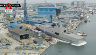 Singapore Navy launches second multi-role combat vessel 
