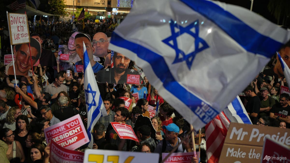 'We finally feel hope' Israeli crowds yearn for hostage release