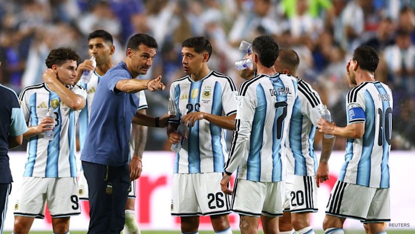 Scaloni hits 100 games with Argentina still feeling the nerves