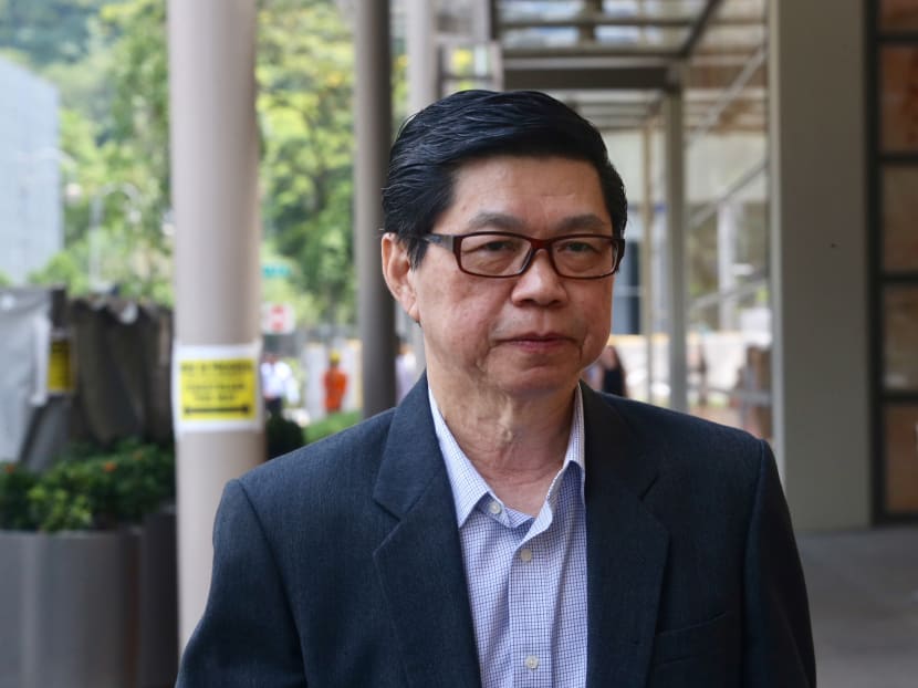 Wee Teong Boo seen at the Supreme Court on April 30, 2018.