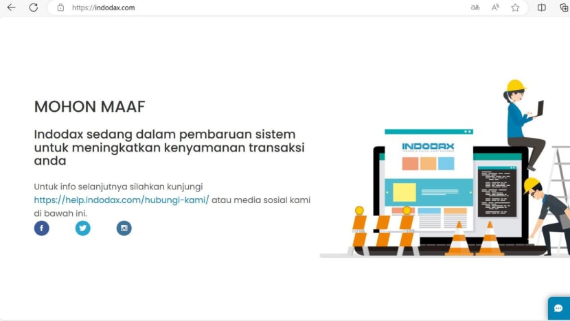 Indodax lumpuh diduga diretas dengan kerugian tembus Rp280 miliar, dana investor aman?
