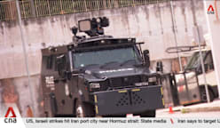 Singapore police unveil upgraded riot control vehicles 