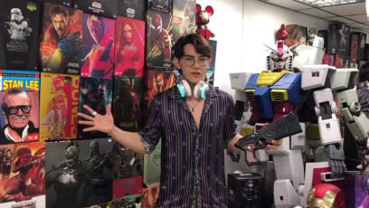 Jiro Wang, 40, Bought A 2-Storey House Just To Display His Toys