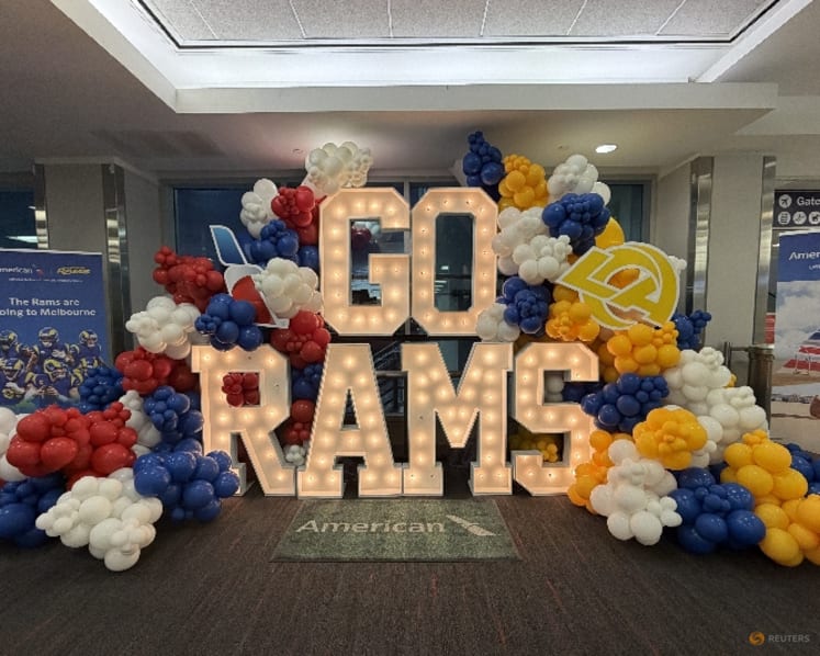 NFL-Rams bet on body clocks in first test of Super Bowl ambitions in Australia