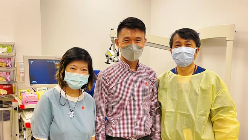 MP Baey Yam Keng's nose tumour 'gone', blood clear of cancer-related virus DNA MP Baey Yam Keng's nose tumour 'gone', blood clear of cancer-related virus DNA