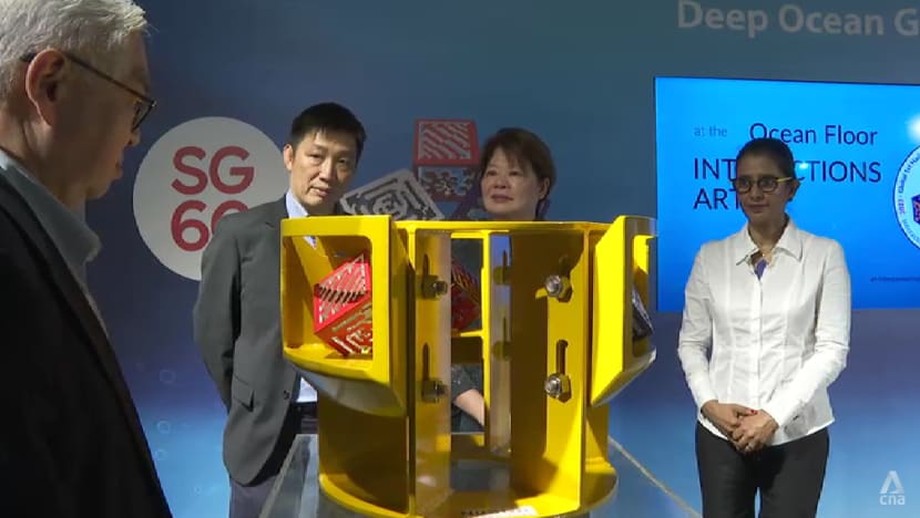 Singaporean’s 3D-printed artwork is the world’s deepest ocean art installation Singaporean’s 3D-printed artwork is the world’s deepest ocean art installation