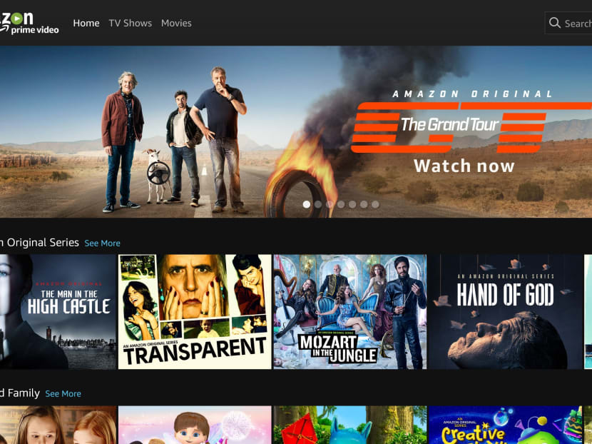 Screenshot of the Amazon Prime Video service. Photo: Amazon