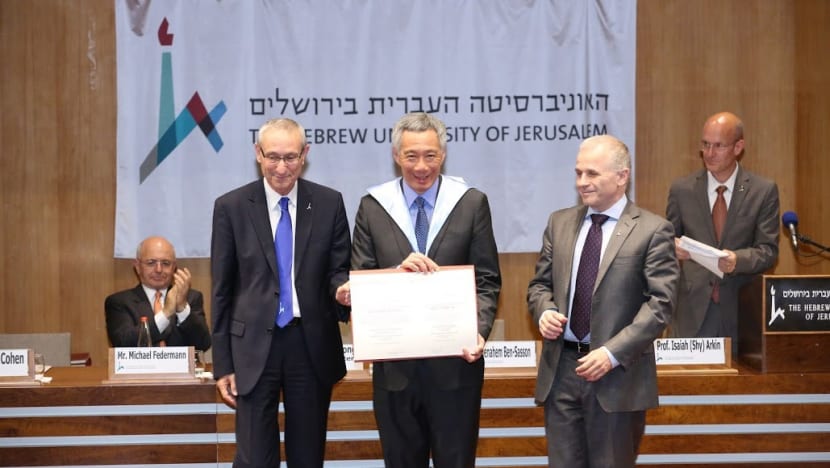 PM Lee urges resumption of direct talks for Israeli-Palestinian solution