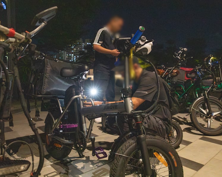 More than 110 active mobility devices seized in nine-day operation between LTA and police