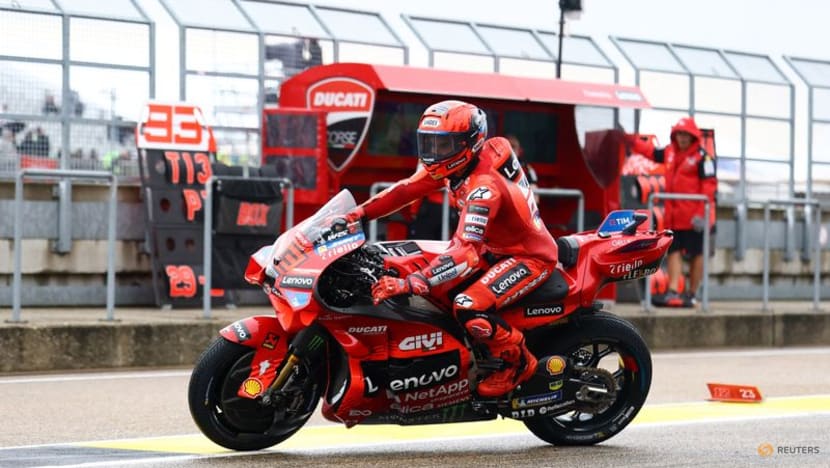 Ducati's Marquez wins wet German GP sprint despite bad start