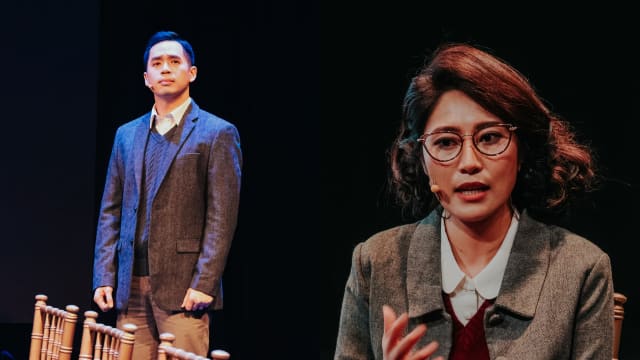 得知要饰演李光耀与柯玉芝，温伟文、杨梓艺第一反应是......