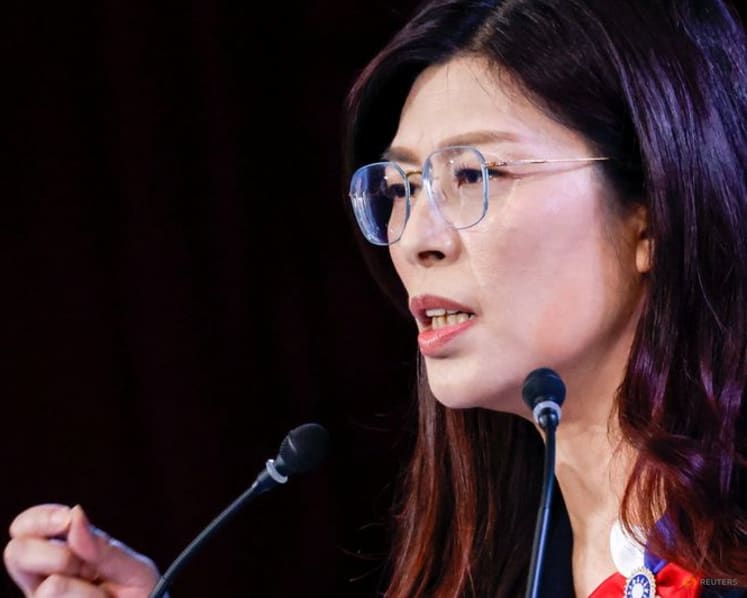 Taiwan's new opposition leader takes over, warns against risk of China war