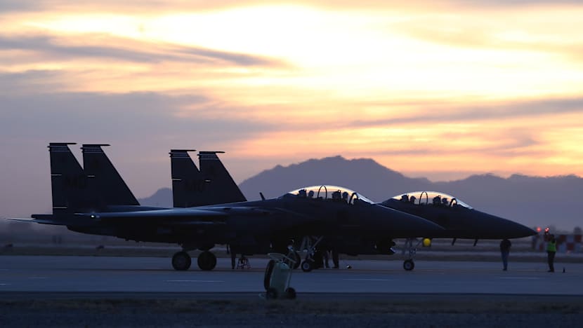 RSAF sends six F-15SG jets to Guam for training with US forces