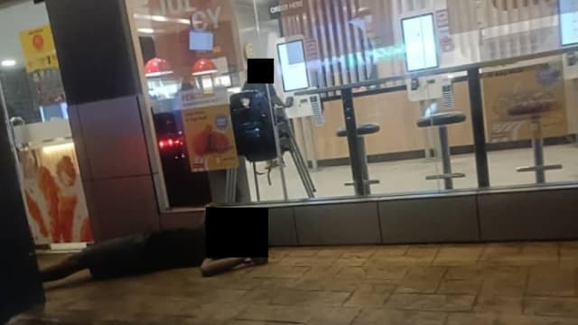 雪州快餐店外枪击案  男子中枪亡嫌犯骑摩托逃