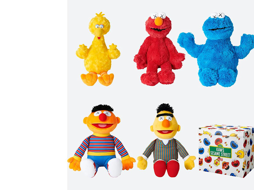 UNIQLO KAWS x SESAME STREET ボックス カウズ セサミストリート ユニクロ ぬいぐるみ コンプリート ボックス