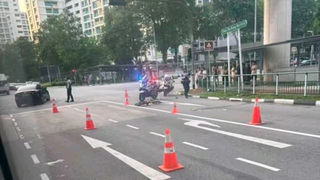 蔡厝港车祸一人送院 一名司机涉鲁莽驾驶被捕