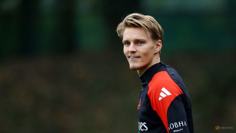 Arsenal skipper Odegaard back in training after two months