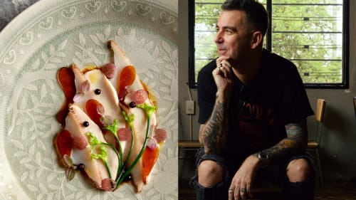 Chef Sam Aisbett’s restaurant Akuna turns 2 and has a Michelin star for the second year running