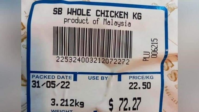 FairPrice clarifies that S$72 packet contains 2 organic chickens; no increase in price