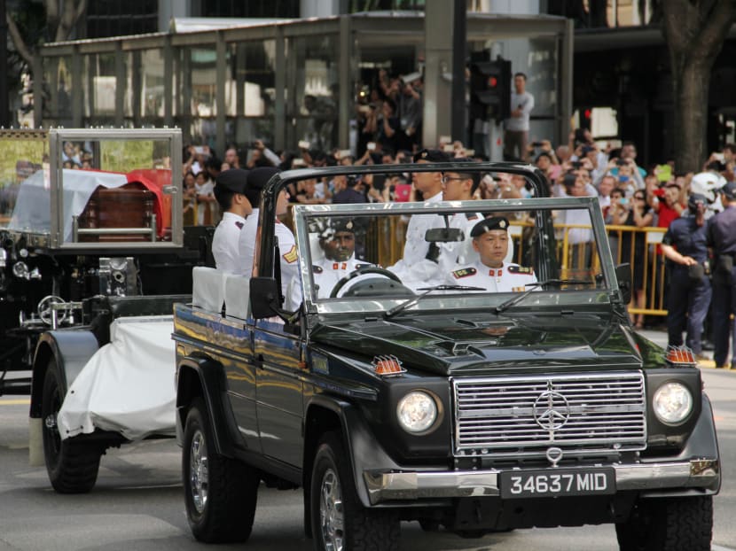 Loyal staff give Mr Lee Kuan Yew final send-off