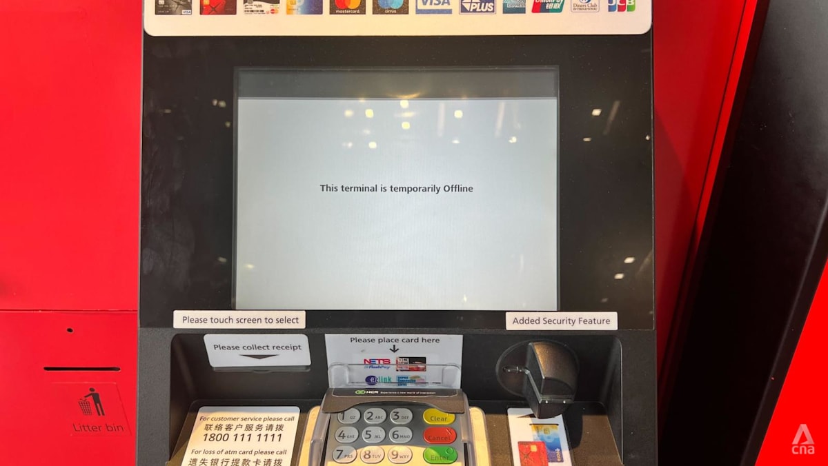 DBS and Citi digital banking services down; all ATMs working again - CNA
