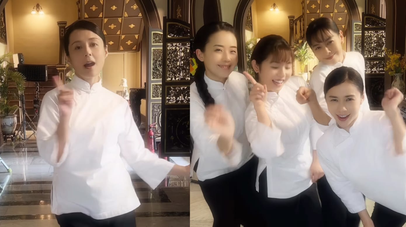 晚安少爷们”！《小娘惹之翡翠山》片场竟上演“妈姐的诱惑”？ - vibes by