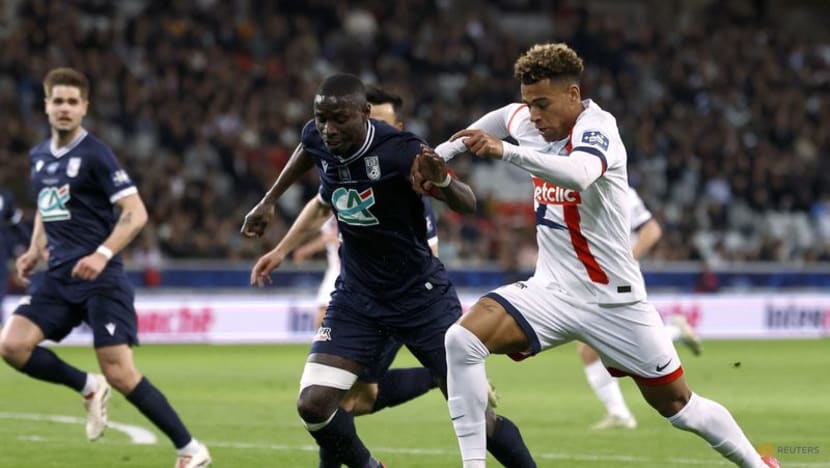 PSG survive first-half scare to reach Cup final with 4-2 win over Dunkerque