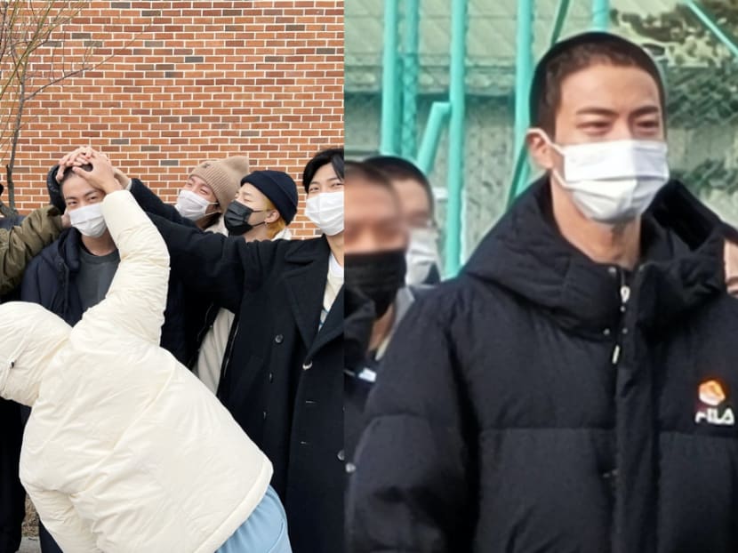 All BTS Members Show Up To Send Bandmate Jin Off To Army; 270 Policemen Deployed To Maintain Order