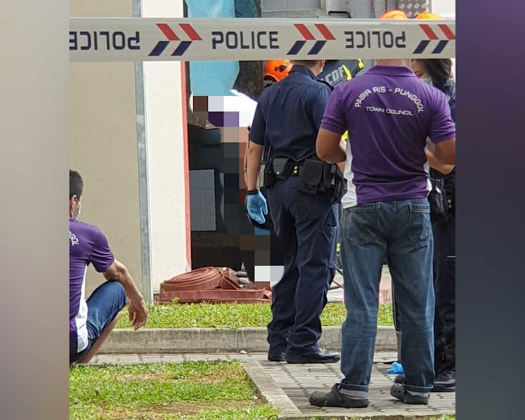 Police investigating after man dies in incident at Punggol refuse chute compactor room